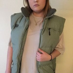 EUC Vintage FILA 2 in 1 puffer vest/coat